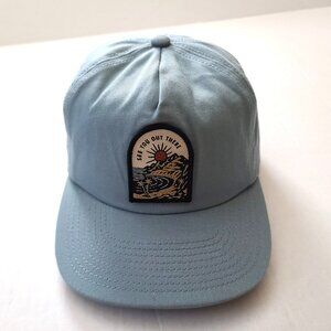 Katin Urban Outfitters Katin Point Snapback Hat Cap OS Slate Blue Surf Patch NEW